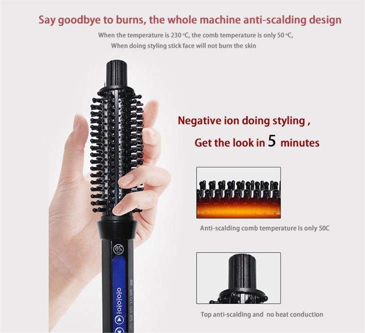 Variation styling curling kam