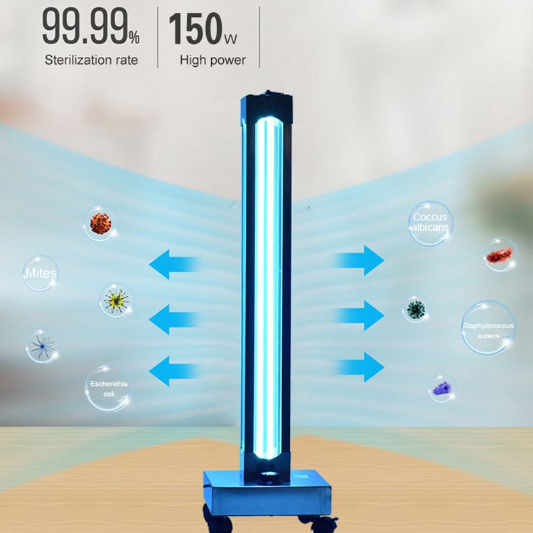 Bevægelig UV-lys sterilisator